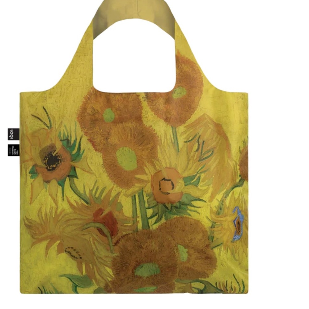 LOQI Van Gogh museum SUNFLOWER fabric tote